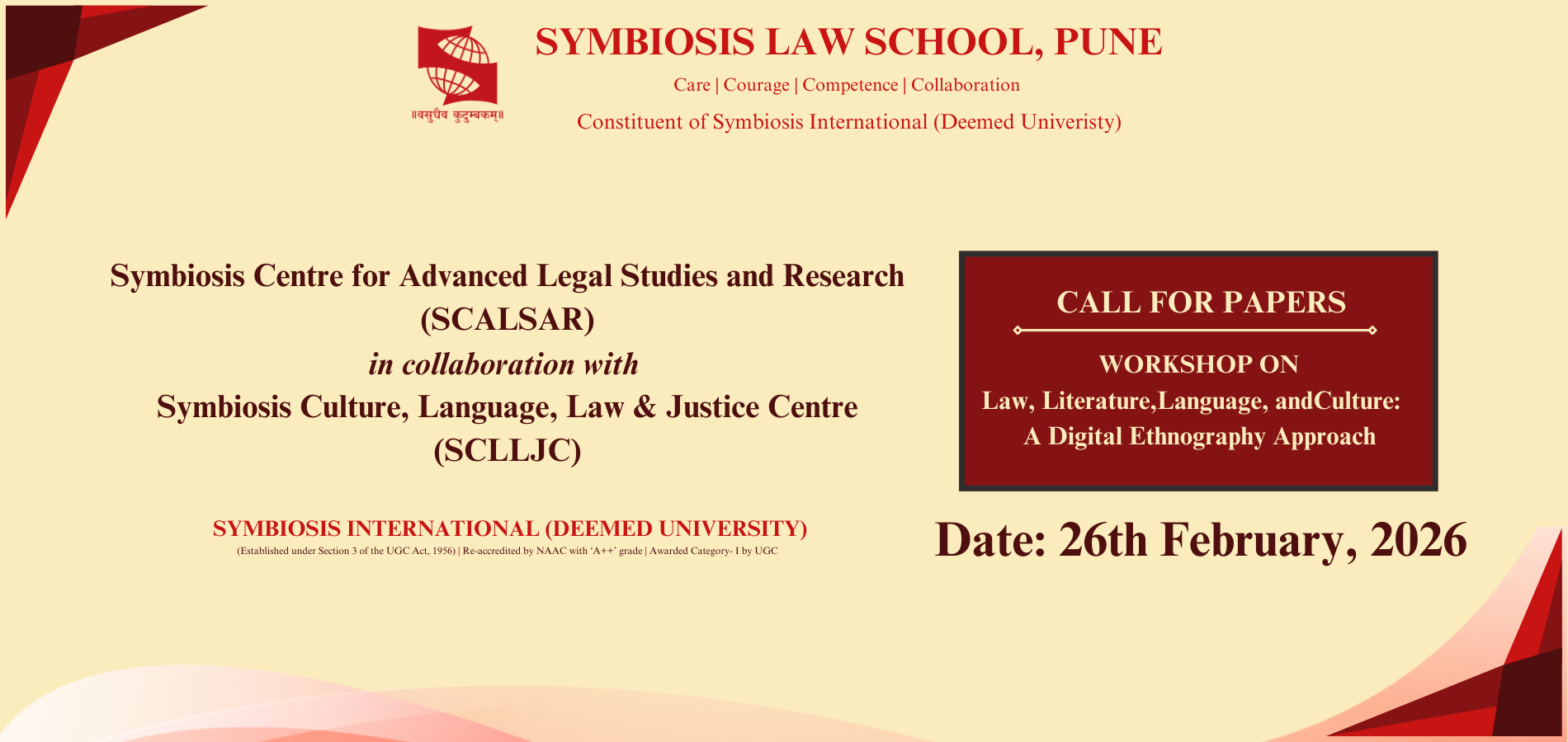 Symbiosis Law School, Pune
